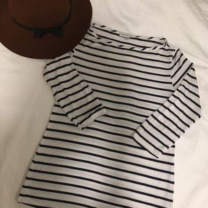 Amour Vert 3/4 Françoise striped top, small